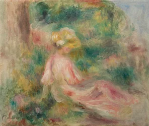 Young Girl in a Meadow